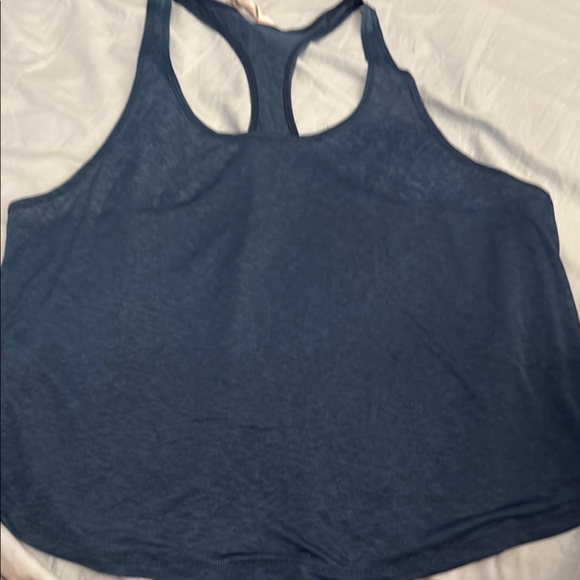 ALO Yoga Navy Tank Top - Picture 1 of 4